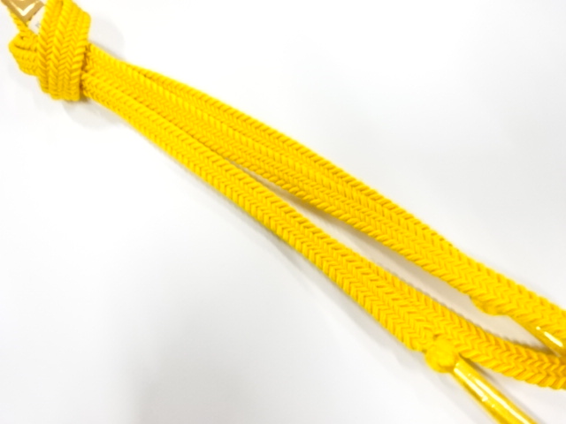 未使用品　正絹　手組帯締め